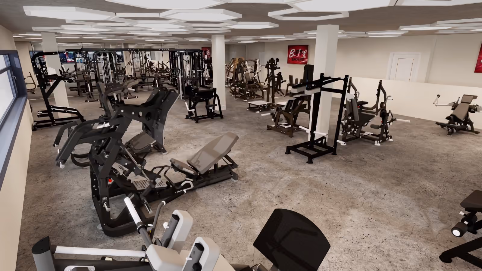Kraft- und Cardiobereich des neuen B-FiT Smart Cadolzburg